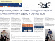 ROM machine´s effects on VO2 Max and Endurance Capacity